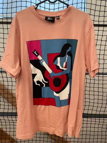 By Parra 핑크 티셔츠