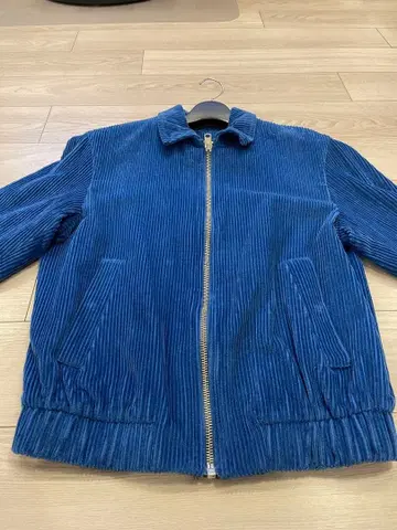 ZARA 파랑 코듀로이 집업 자켓