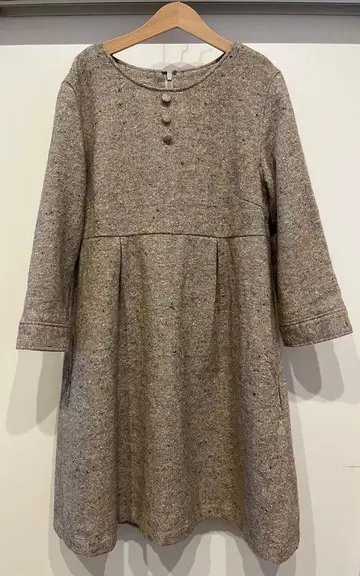 HOME'S UNDERWEAR 트위드 원피스