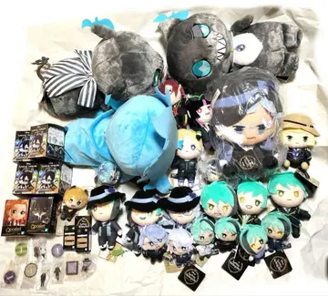 트위스티드 원더랜드 누워있는 봉제 인형 EX 마스코트 SD 인형 세트