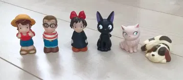 마녀 배달부 키키 손가락 인형 6세트 지브리 동동이 공화국