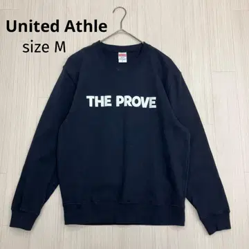United Athle 플로키 프린트 맨투맨 트레이닝복