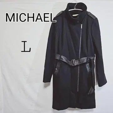 MICHAEL 블랙 롱 코트 L
