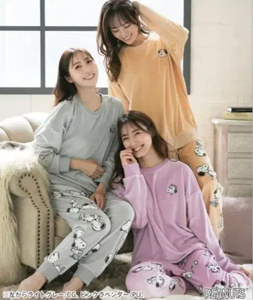 에메필 완 스누피 룸웨어 M 사이즈