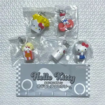 헬로키티 아메리칸 디자인 메지루시 액세서리 컴프 가챠 캡슐