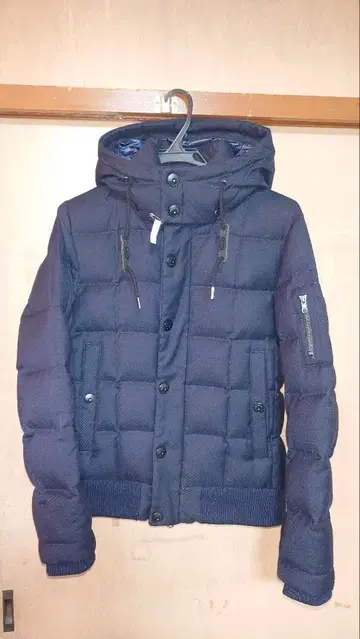 nano universe 니시카와 다운 S 사이즈 네이비