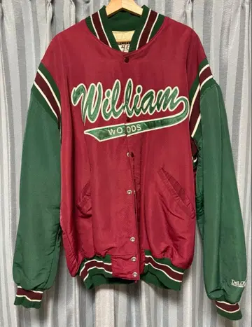 윌리엄우즈 바시티 자켓 XL LONG