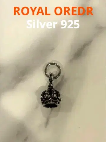 ROYAL ORDER 왕관 펜던트 탑 참