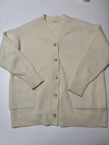 이에나 2021AW AQUA 니트 가디건 화이트