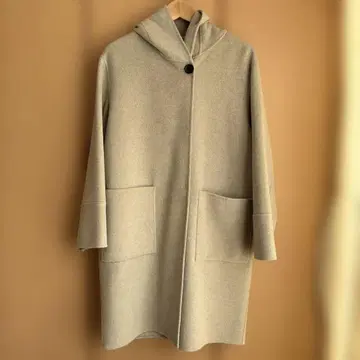 IENA 슈퍼160 더블 페이스 오버 후드 코트