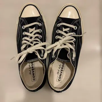 척테일러 블랙 24cm