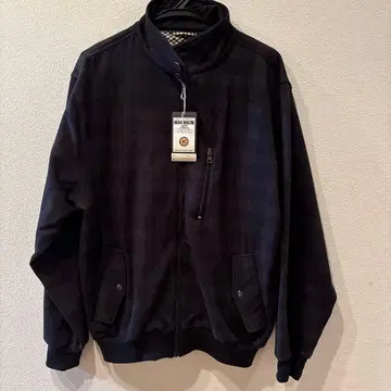 BIG BEN 체크 무늬 집업 자켓