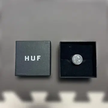 HUF 실버 반지 M 사이즈