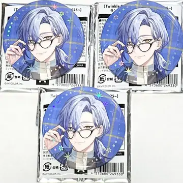 니지산지 윈터 데이트 2025 금박 캔뱃지 밀라노 케스트렐 2