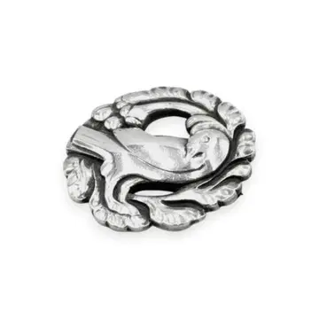 새상품급 조지 젠슨 브로치 버드 실버 11-25112509