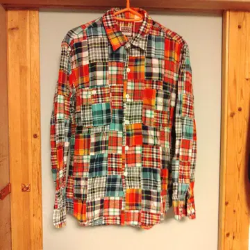 SPRING FORD 멀티 컬러 체크 셔츠