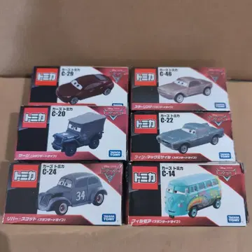 2 [ 새상품 ] 카즈 토미카 6대 세트