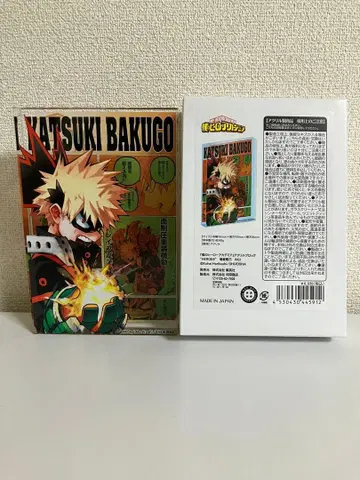 히로아카 바쿠고 카츠키 벌스데이 아크릴 블록