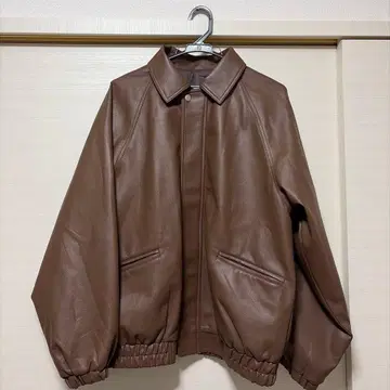 [ 주말 한정판 가격 인하 ] ciaopanic 브라운 가죽 자켓