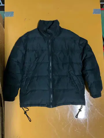 BURNISH 블랙 다운 자켓