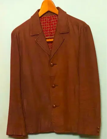 빈티지 넘버나인 가죽 자켓