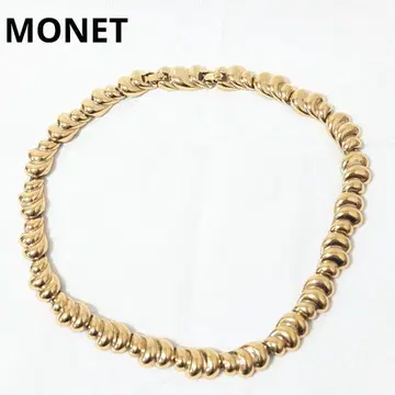 Gorgeous MONET 목걸이 골드 빈티지 앤티크