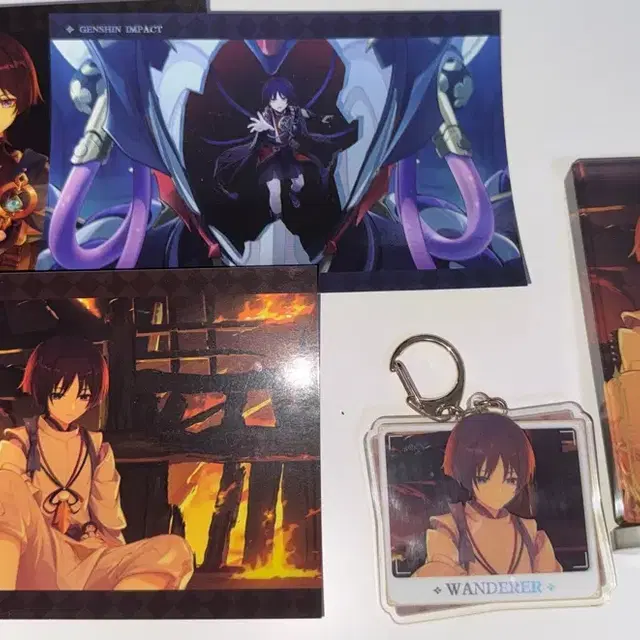 원신 방랑자 굿즈 엽서 키링 아크릴스탠드 가부키모노 스카라무슈