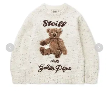 [ Steiff ] 파우더 네프 자카드 풀오버