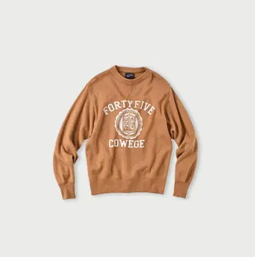 45R 스무스 니트의 908 크루 45rpm