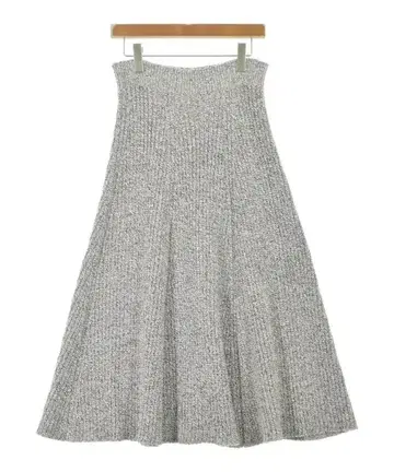 질 샌더 롱 맥시 길이 스커트 여성용