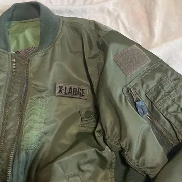 [레어] X-LARGE MA-1 플라이트 자켓 리버서블