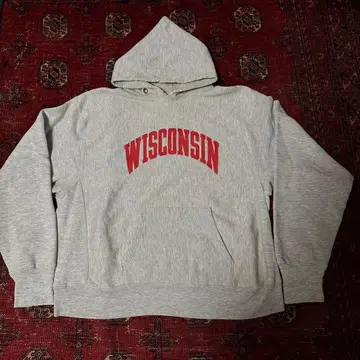 80s 챔피온 리버스 위브 맨투맨 후드티 트리코 태그 L 표기