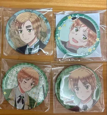 헤타리아 캔뱃지 세트 영국