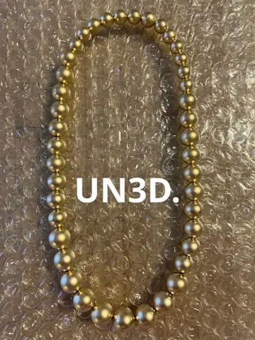 새상품급 [ UN3D. ] 컬러 볼 목걸이 / 컬러볼 목걸이