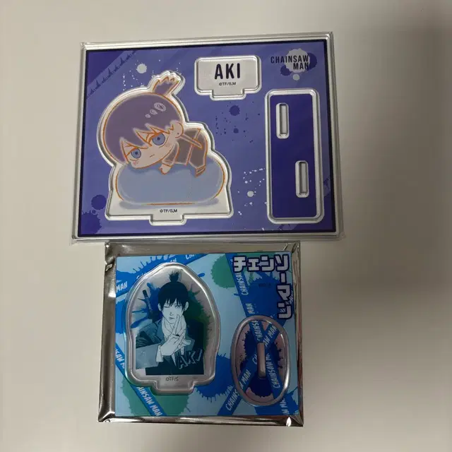 체인소맨 아키 아크릴 스탠드 2종 일괄