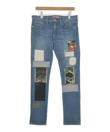 준야 와타나베 맨 데님 팬츠 남성용