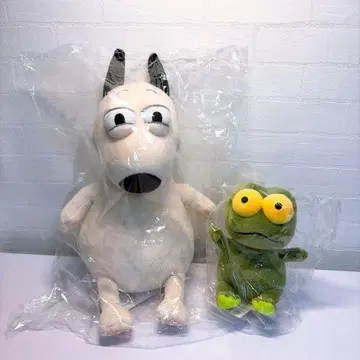 미사용 새상품 바무와 케로 봉제 인형 S 바무 케로