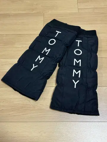 타미힐피거 골프 충전솜 레그 워머 프리 사이즈 블랙