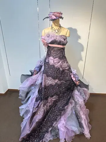 보라색 계열 플라워 모티브 9-13T