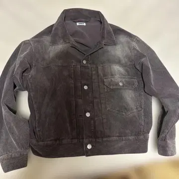 NAKER 다크 브라운 코듀로이 자켓