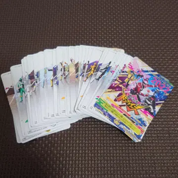 돈브라더스 슈퍼 전대 컴플리트 매뉴얼 특전 카드 46장