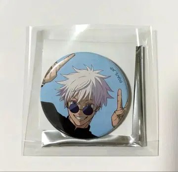 애니메이션 주술회전전 고죠 사토루 트레이딩 캔뱃지 회옥 옥절