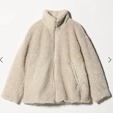 새상품 greenlabelrelaxing 보아 스탠드 카라 블루종 기타