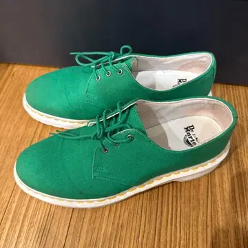 닥터마틴 그린 캔버스 스니커즈