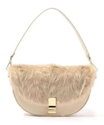 TOMORROWLAND 플랩 인조 모피 백