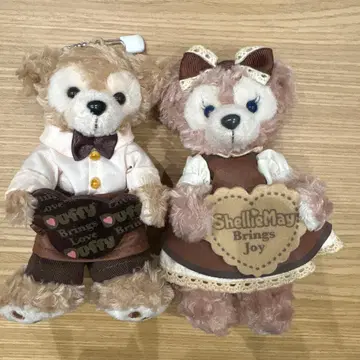 스위트 더피 셰리 메이 스트랩 부착 봉제 인형 배치