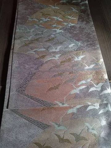 후쿠로 오비 (등나무색)