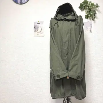 10804 모즈 코트 후드 부착 자켓 아우터