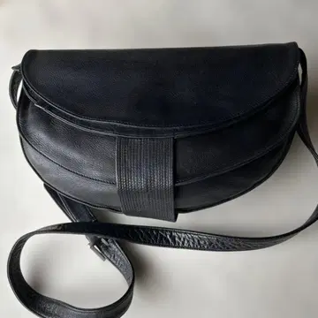 michiamo 미키아모 숄더백 소프트 천연 가죽 블랙