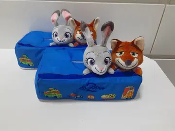 주토피아 2 디오라마 티슈 케이스 주디 닉